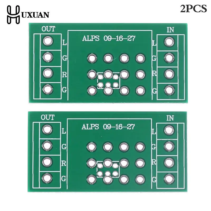 2pcs Potentiometer PCB Board For Amplifier PCB For ALPS 09 Type 16 Type 27 Type