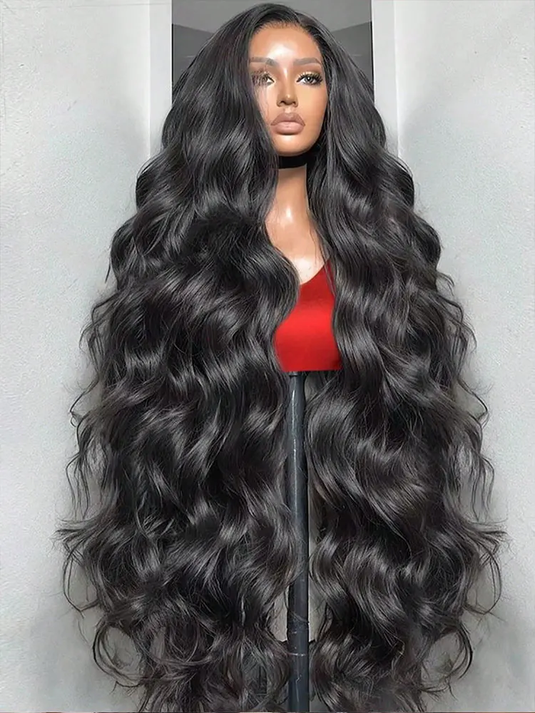 

13x4 13x6 HD Body Wave Lace Front Wig Guless Wig Loose Wave Lace Frontal Wig Human Hair Wigs For Black Women 250% Density
