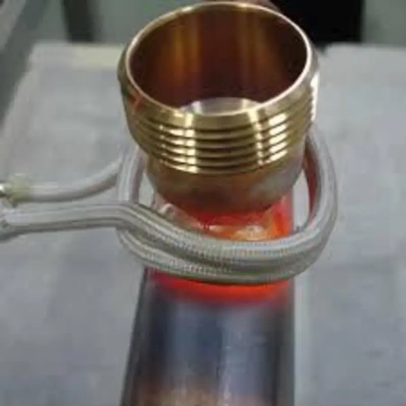 120Kw Motor Heat Sleeve Rotor Hot Fitting Copper Tube Welding Equipment High Frequency Induction Heating Machine