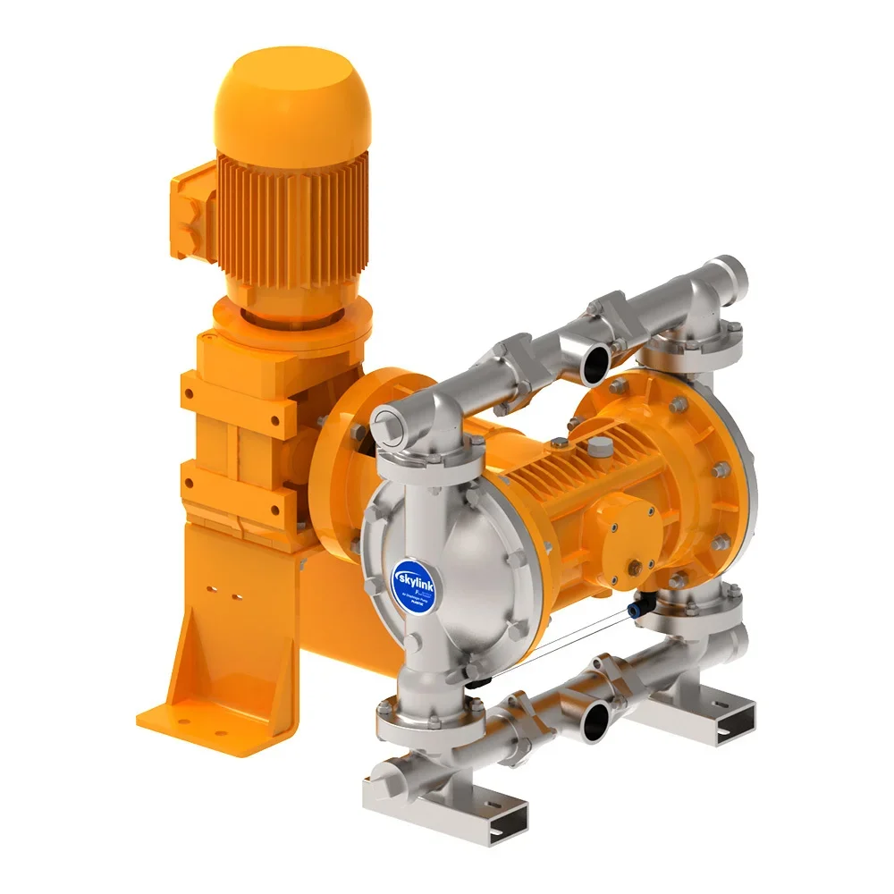 ELECTRIC-OPERATED DOUBLE DIAPHRAGM PUMP