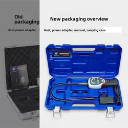Refrigerant Halogen Leak Detector Tester Meter RLD382P Air Conditioner Refrigeration System Halogen Gas Freon Leak Detector R410