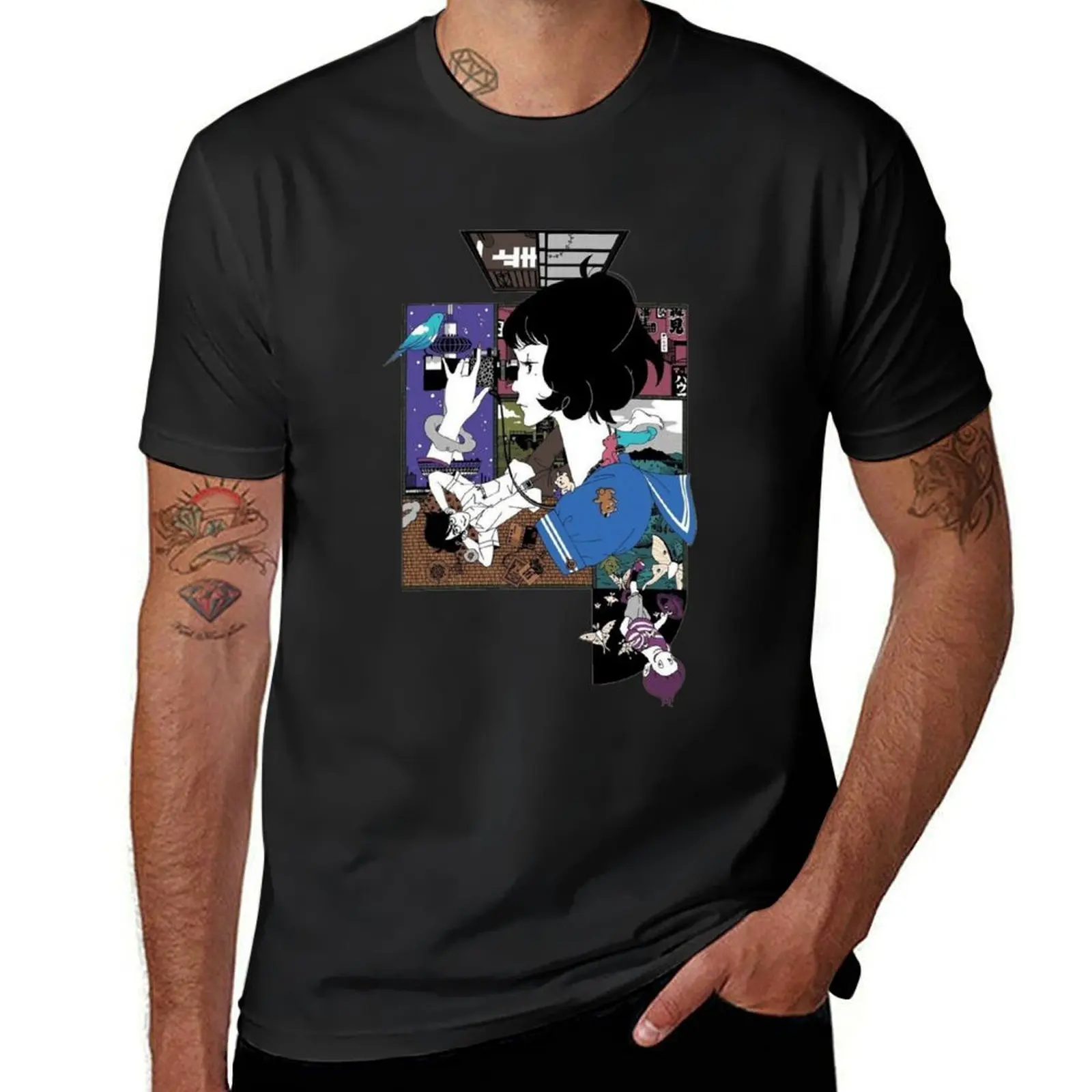 The Tatami Galaxy T-Shirt cute tops new edition sweat anime men graphic t shirts