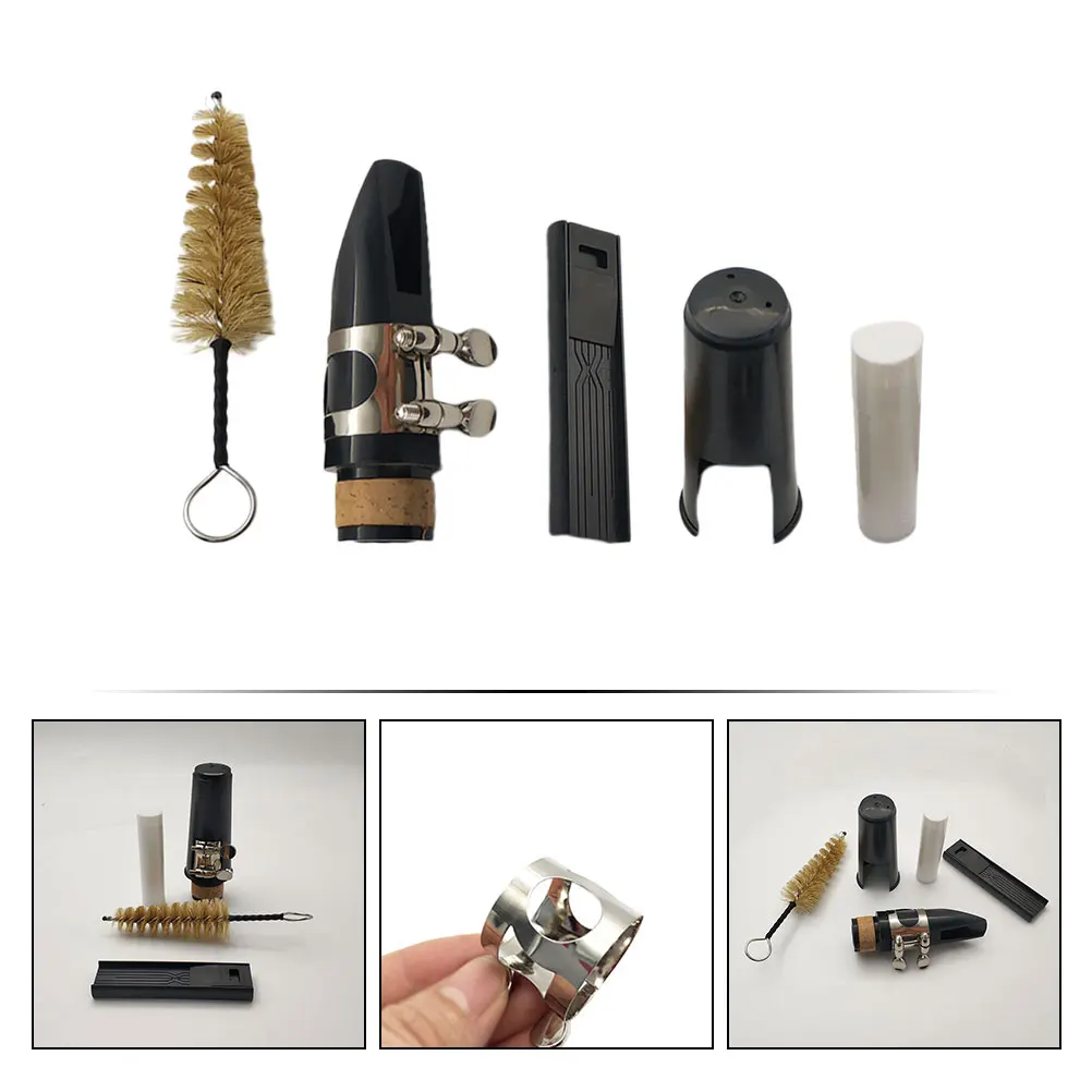 

Clarinet Parts Set Cleaning Brush Instrument Accessories Supplies Musical Wind Mouthpiece For Metal Professional