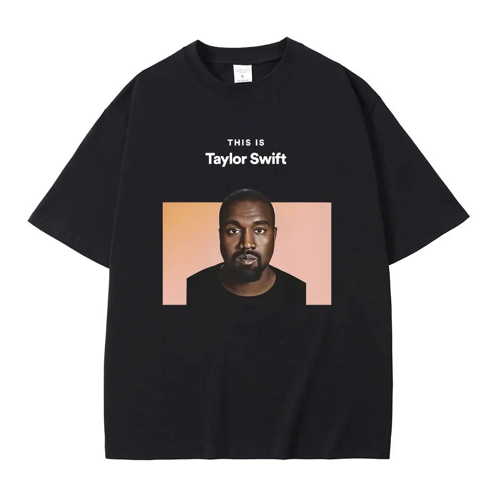 This Is Kanye West Graphic Print Tshirt Women Hip Hop Funny T-shirts T Shirts Rapper Kanye Streetwear