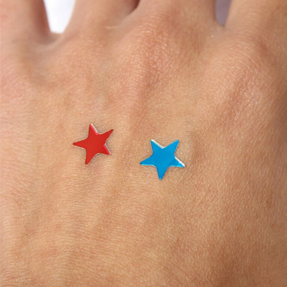 10 Sheets/Pack Of Children'S Mini Kindergarten Award Stickers Teacher Praise Praise Label Award Five-Pointed Star Heart Shape