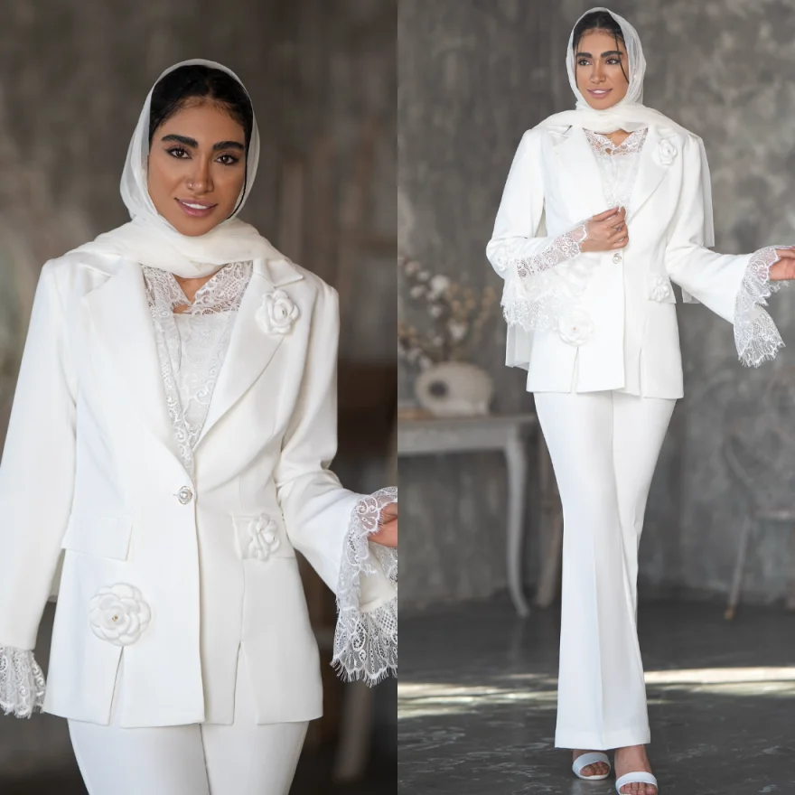 Women Formal Wear Outfits - 세련된 여성 정장 세트 3D 아플리케