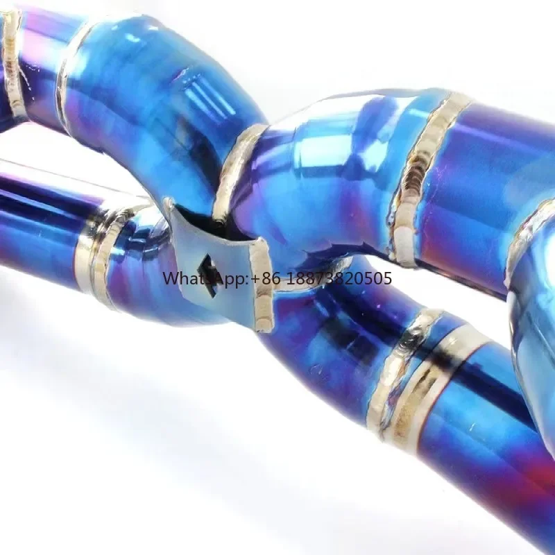 Titanium Exhaust Valvetronic Catback For Porsche 911 991 3.4 Engine Exhaust System