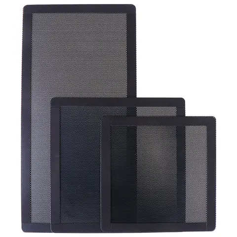 Net For PC Case Cooling Fan Magnetic Dust Filter Mesh Net Cover Computer Guard For Computer/PC Case Cooling Fan 12x12CM 12x24CM