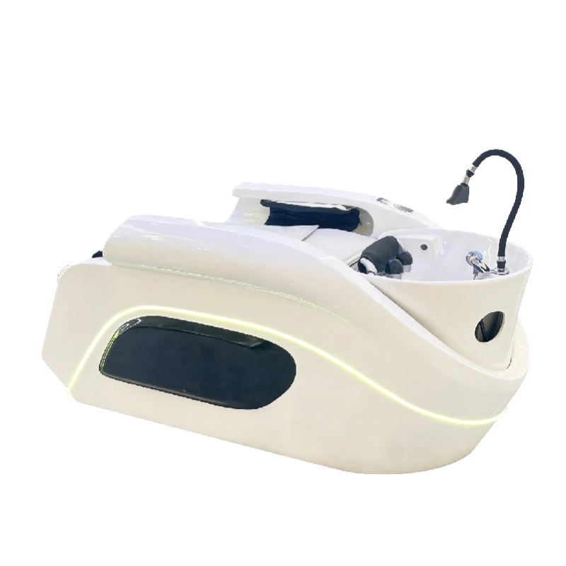 

Full-Automatic Intelligent Electric Massage Shampoo Bed Ceramic Basin Washing and Flushing Massage