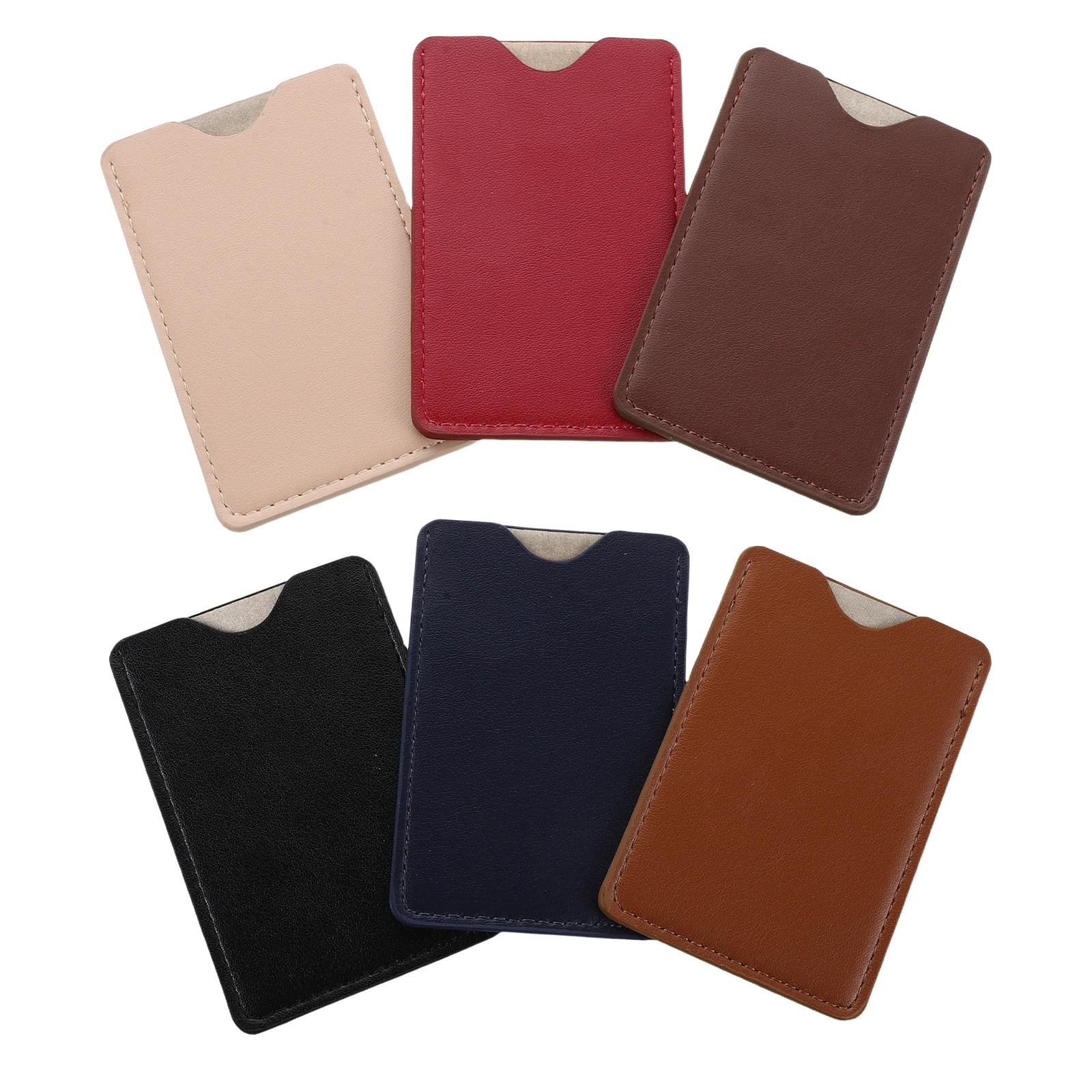 6Pcs Card Protector Sleeve - Anti Theft Credit Card Security Sleeve - NFC Blocking Protection for Men's Cards in Wallet