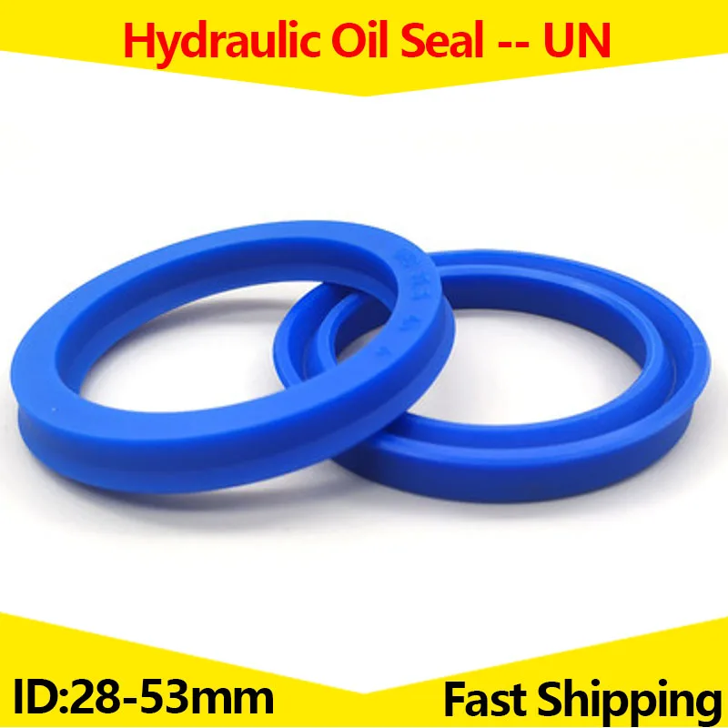 UN Hydraulic Oil Seal, Polyurethane (PU),Cylinder Piston Sealing ring Gasket,For Hole,or Shaft,Wear-resistant U-ring 5Pcs