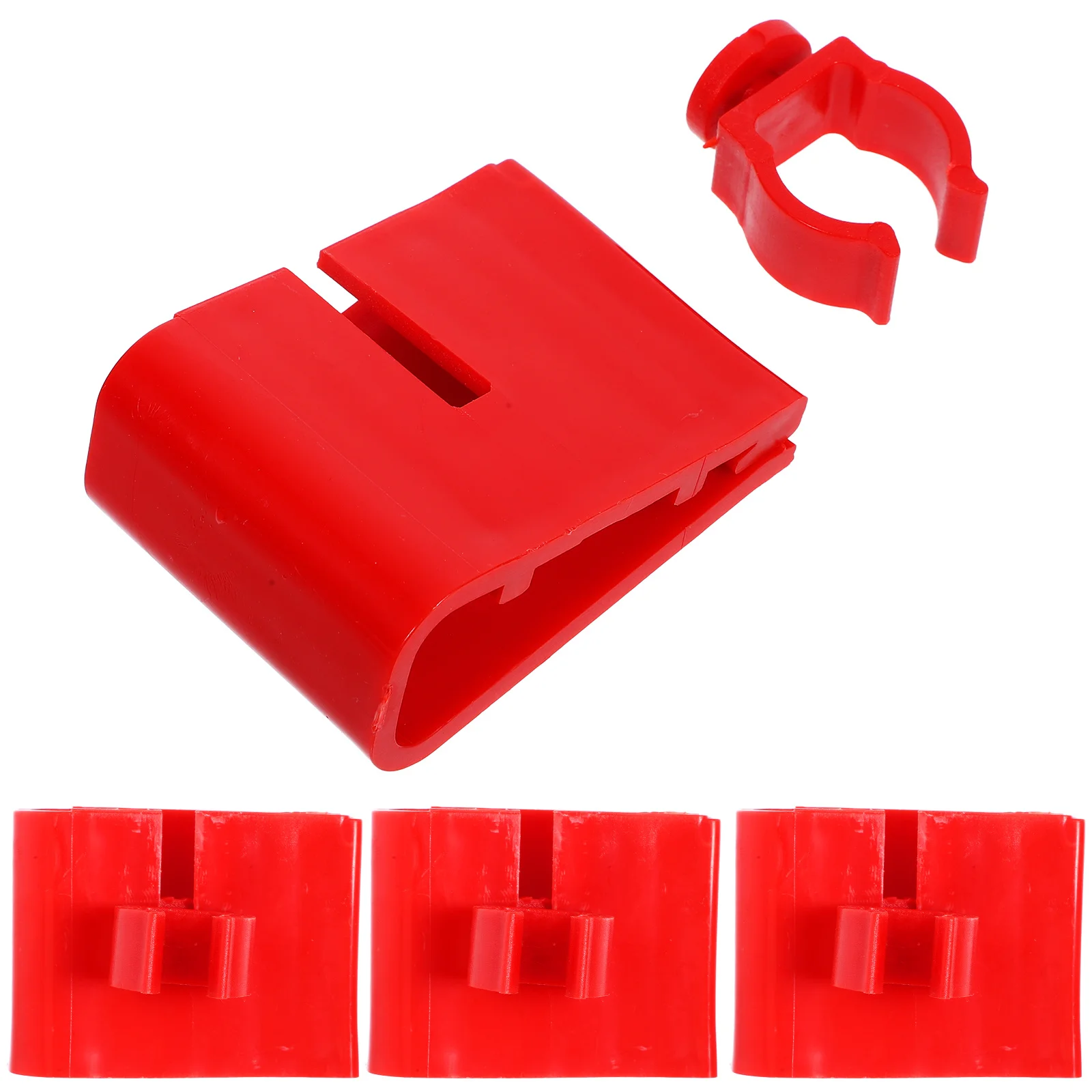 4 قطعة حامل ضوء حوض السمك مقاطع الثقيلة البلاستيك خزان الأسماك بين قوسين مصباح آمن الرف لإضاءة النباتات المائية