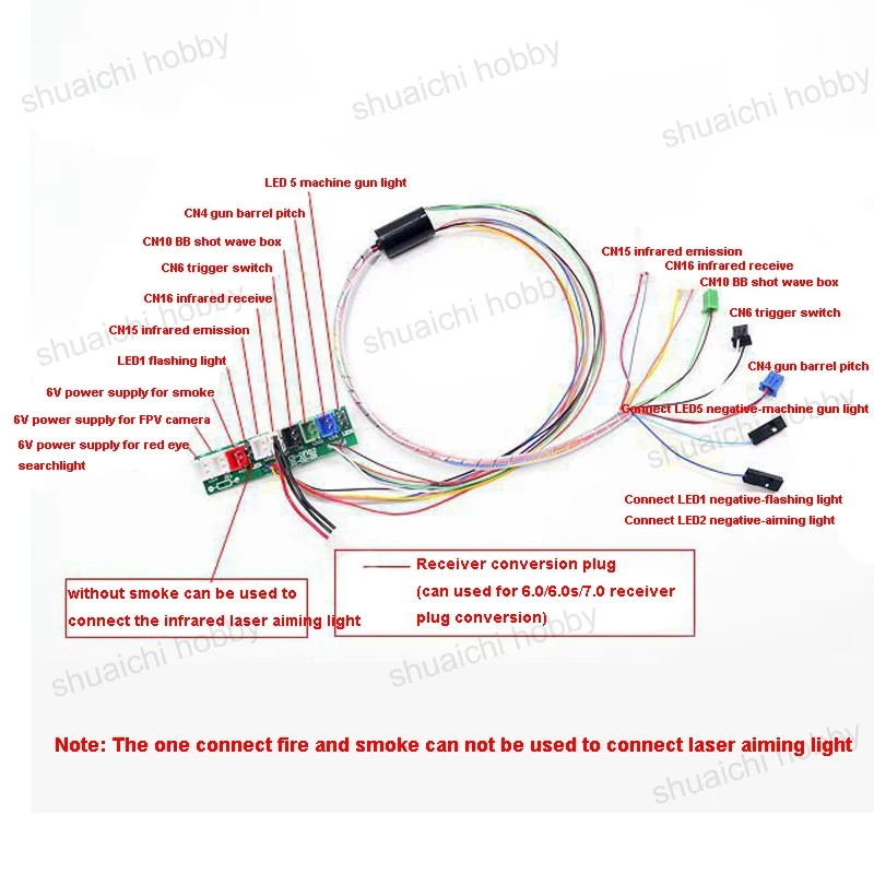 12CH 18CH przewody Slipring 360 stopni nieskończony obrót elektryczny pierścień ślizgowy przekładnia kierownicza dla Henglong 1/16 RC akcesoria do czołgów