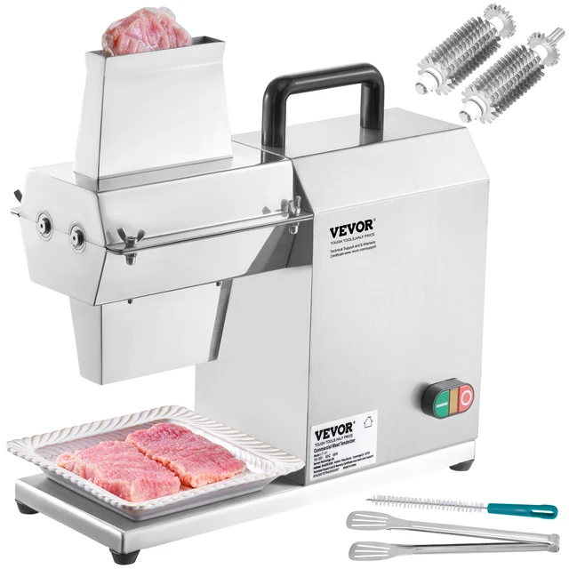 SucceBuy 17inch 54 Blades Commercial Meat Tenderizer 450W Electric Meat Tenderizer Machine for Pork Chicken Fish SucceBuy 17" Commercial Meat Tenderizer – 54-Blade Electric Tenderizing Machine