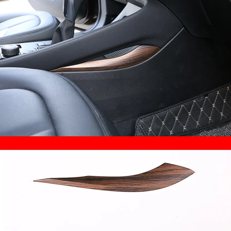 ABS Pine houtnerf voor BMW X1 X2 F47 F48 2016-2022 auto middenconsole stuurwiel deur trim sticker auto accessoires