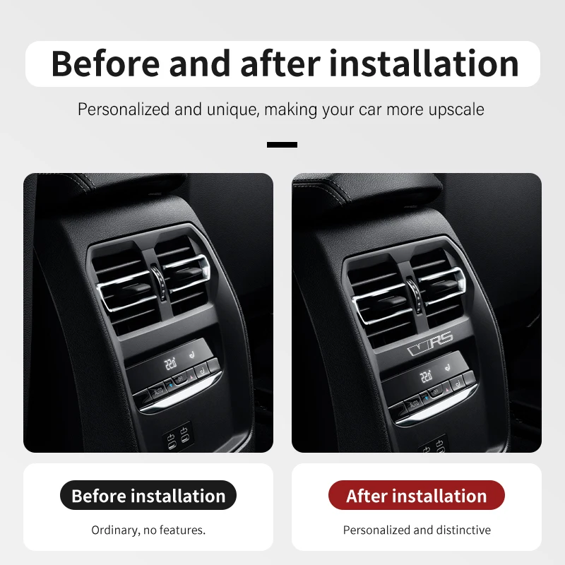 3D Metal Car Decorative Sticker Badge Decal Interior Accessories For Skoda VRS Octavia 2 3 Kamiq MK3 Kodiaq Karoq Superb Fabia view 4