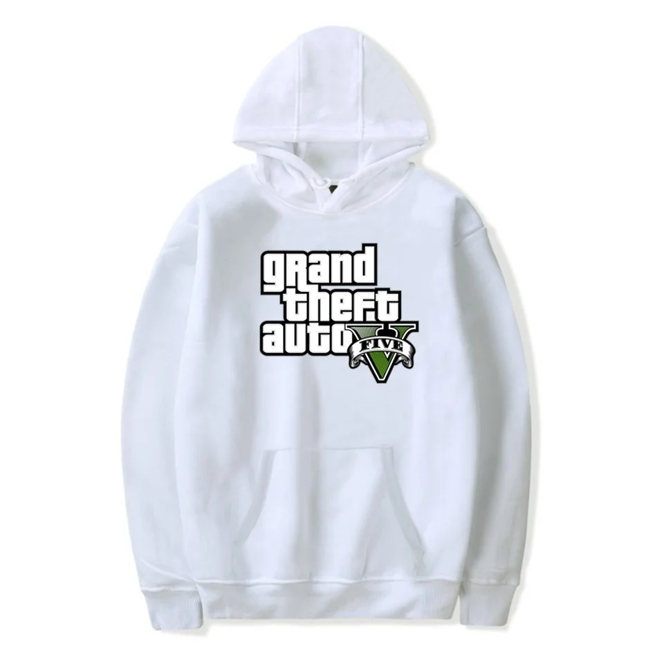 

Game GTA 5 Men's Print Hoodie Casual Fashion Pullover Hoodie Cotton Sweatshirts Streetwear Casual Women Hip HopOversized Coats