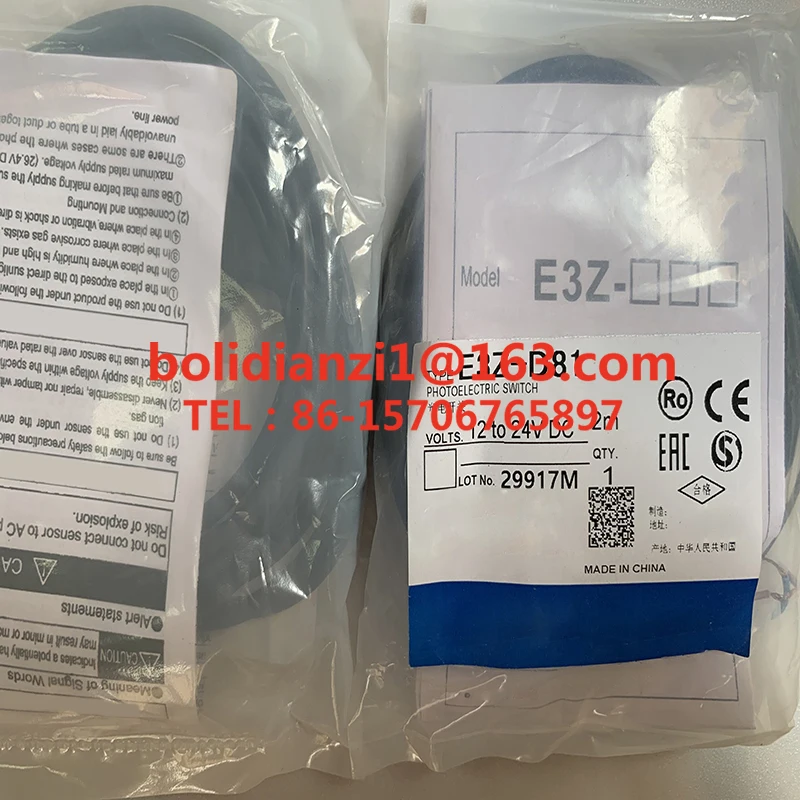 E3Z-D82-M1J E3Z-D81-M3J E3Z-D82-M3J In stock  Original proximity switch