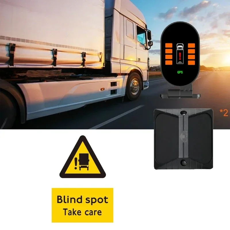 Turning Assistant Blind Spot Information System BSIS For Heavy Duty Vehicle Left Right Turn Warning System