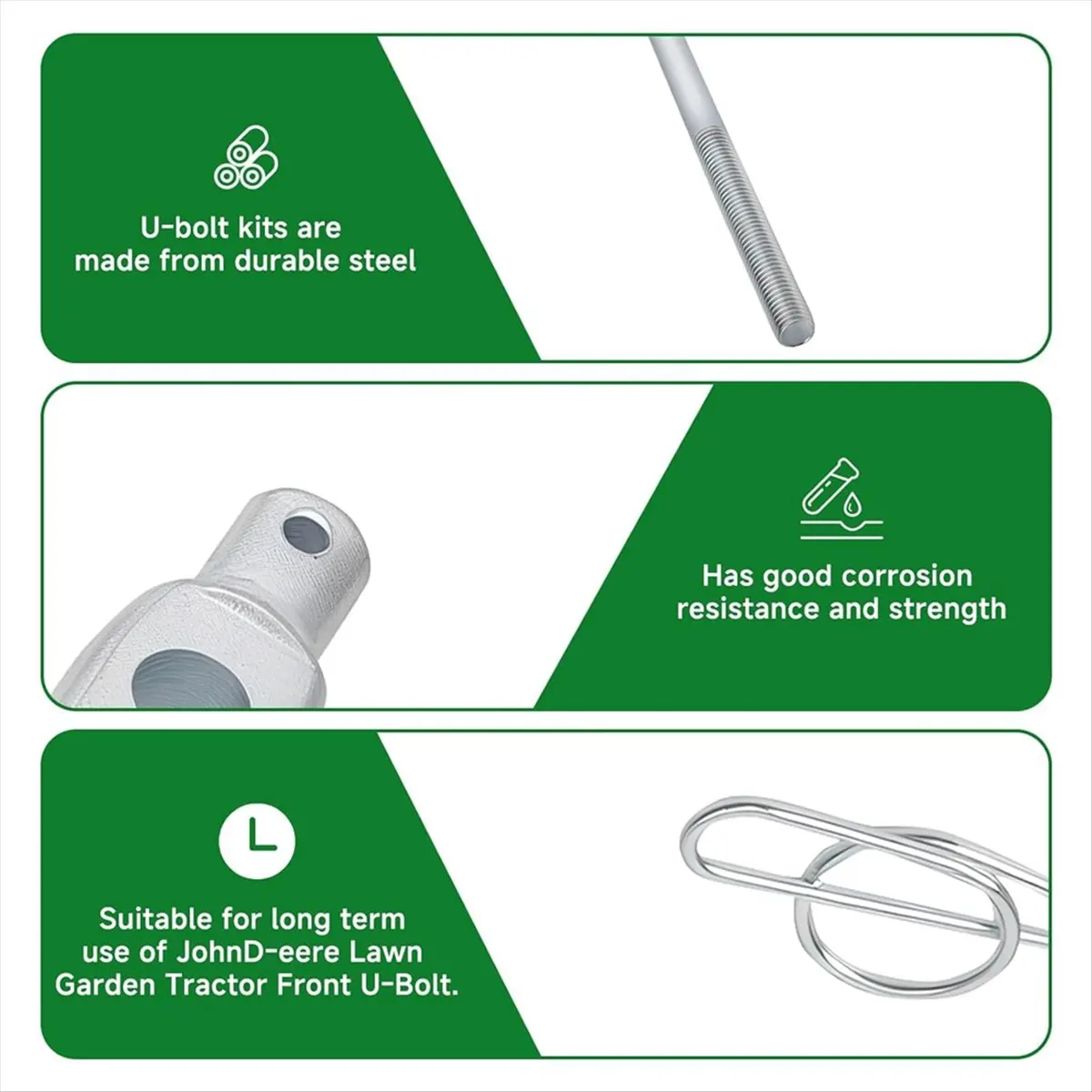 HOME USE-A M157573 M154140 U-Bolt Compatible with for Eztrak Mower, Fits Models Z245, Z425, Z435, Z445