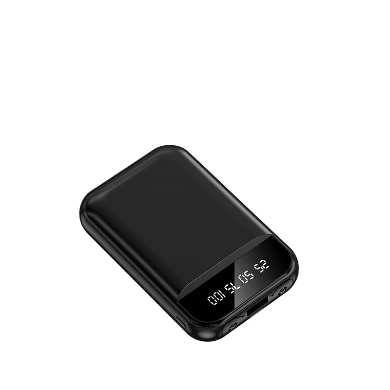 10W 10000mAh illuminating Power Bank Fast Charging For iPhone For Xiaomi For Samsung Large Capacity With LED Digital Display