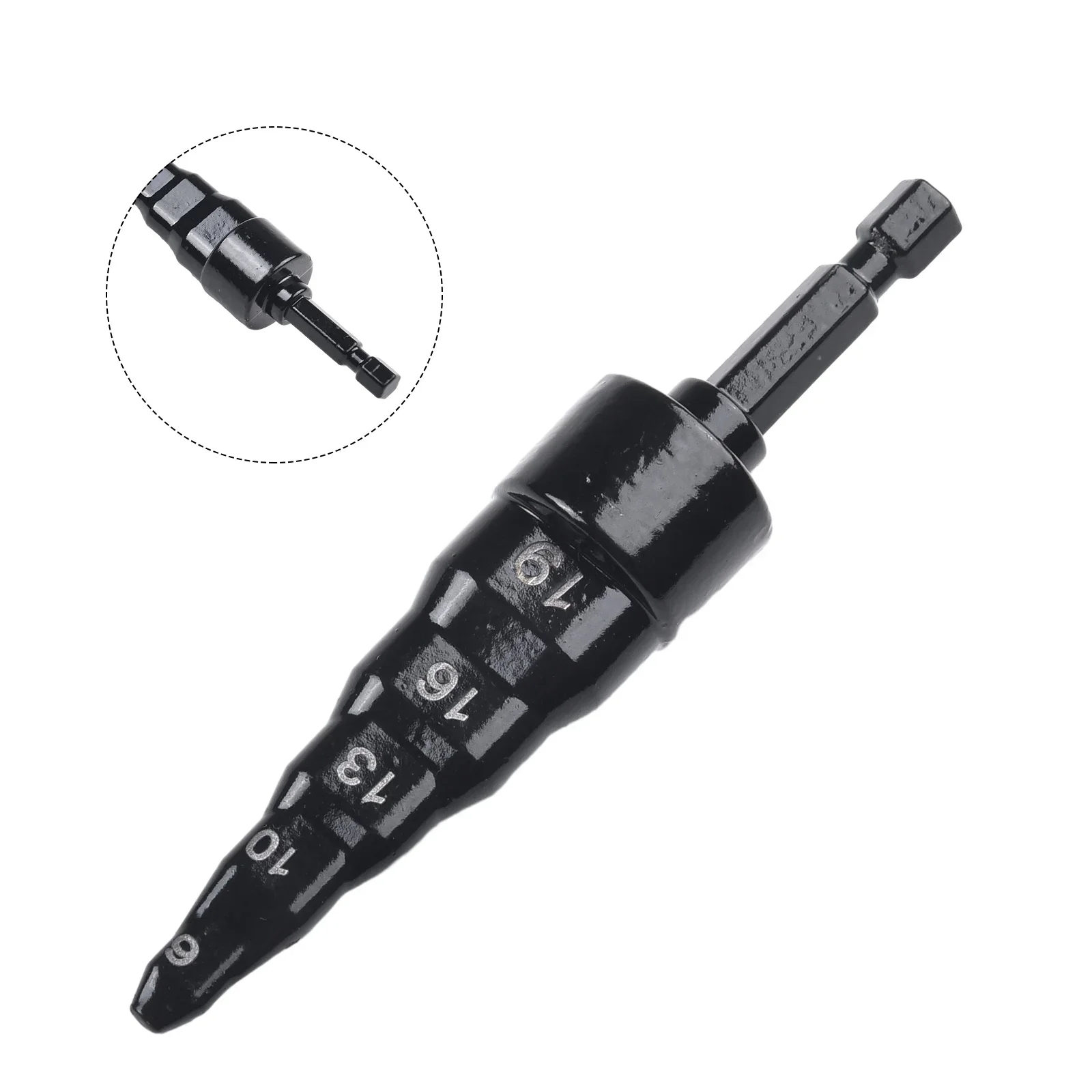 Herramienta de reparación de expansor de tubo 5 en 1, expansor de tubo de cobre para aire acondicionado, mango Hexagonal, juego de brocas de estampado, herramienta de mano
