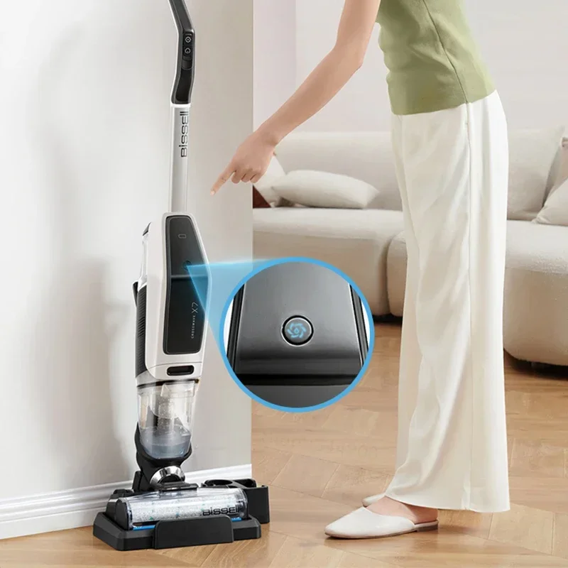 NEW BISSELL Floor Scrubber Fourth Generation 4.0 Integrated Intelligent Vacuum Cleaner for Suction,Sweeping,Washing,and Mopping