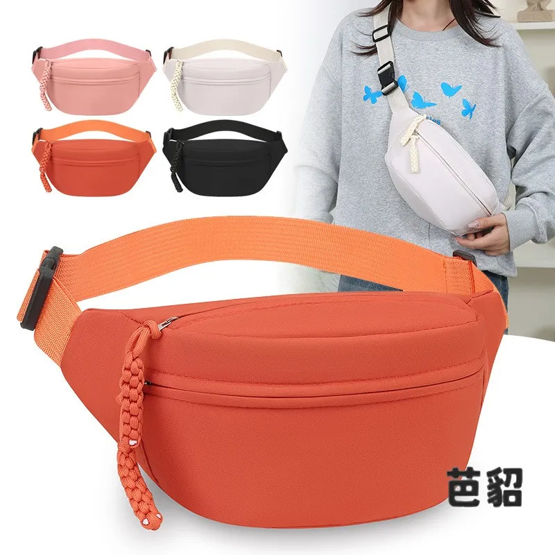 Nylon Sports Crossbody Bag Simple Commuter Outdoor Unisex Waist Bag Shoulder Bag Hip Bag Single Strap Diagonal Bag