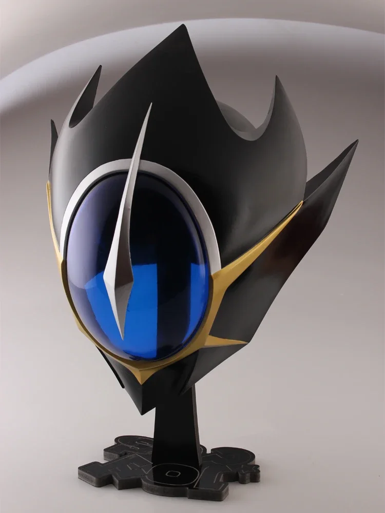 Casque de cosplay Anime Lelouch Lamperouge pour hommes, masques punk, perruques Lelouch de la rébellion, photographie de rue, performance, fête