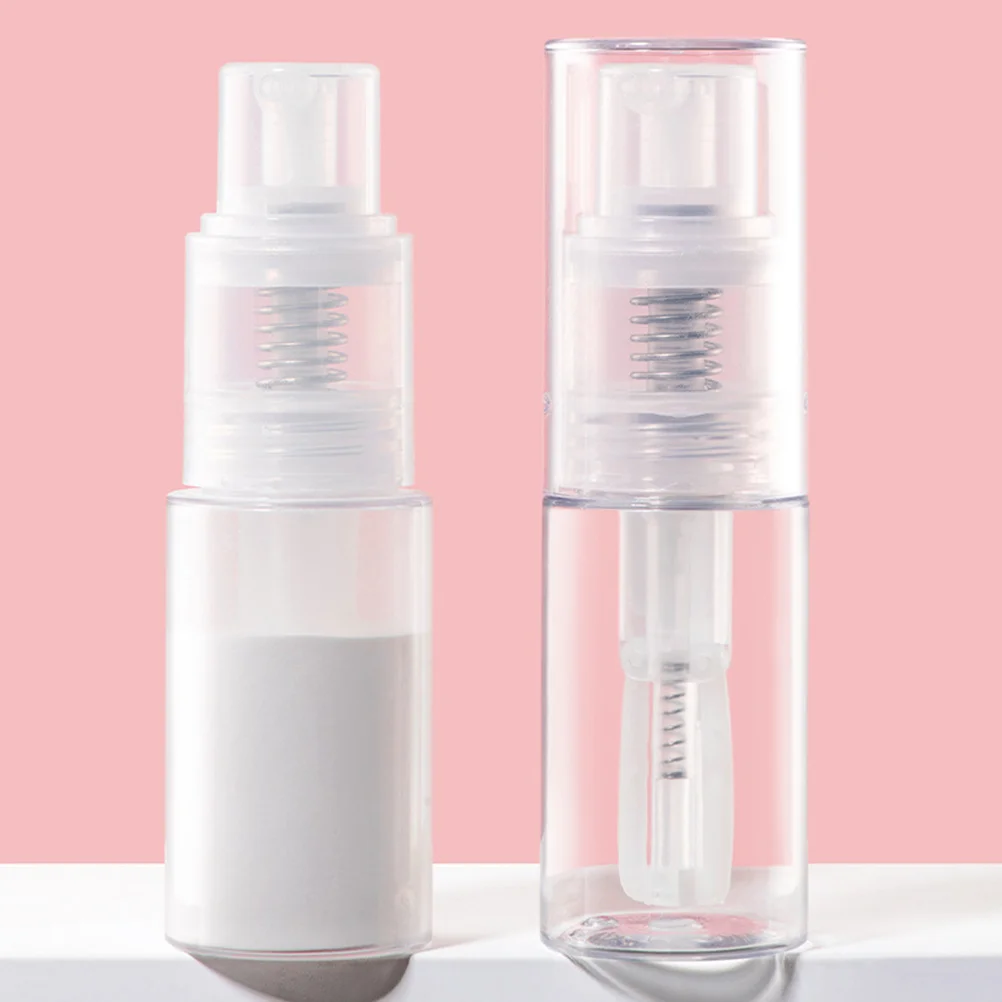 Dry Powder Bottle Spray Transparent Small Sub Loose Case Plastic Infant Talcum Baby Dispenser