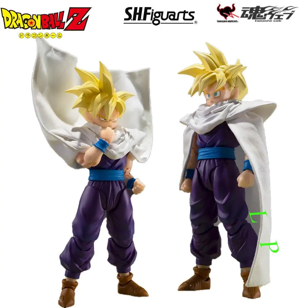 

BANDAI Dragon Ball SUPER SAIYAN SON GOHAN в наличии, оригинальная модель аниме, фигурка, оригинальная игрушка в штучной упаковке