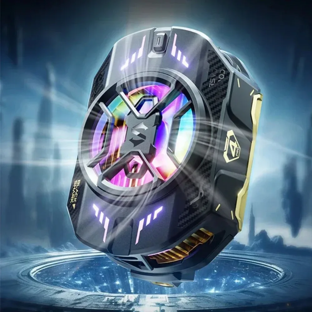 

Black Shark Cooler 4 Pro Быстрый кулер для телефона для iphone 16/Xiaomi Высокомощный охлаждающий вентилятор Smart FunCooler Аксессуары для сотовых телефонов