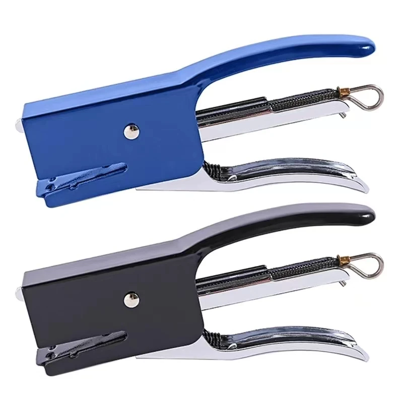 

Plier Stapler Hand Held 25 Sheet Capacity Portable Long-Lasting for Home Office Warehouse School Supplies Improve Efficiency Han