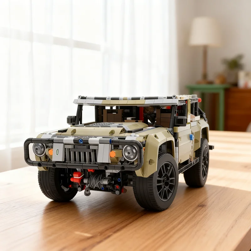 

2637pcs MOC H Model Technical Model Building Blocks Construction Christmas Gifts Toy Creative DIY Idea Brick Toys Architecture