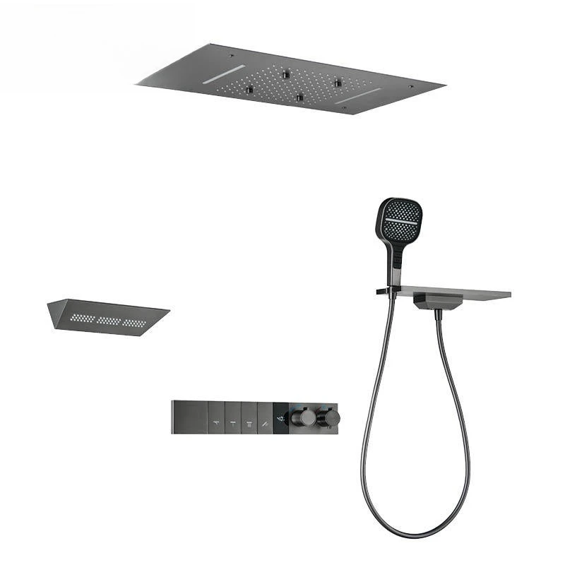 

constant temperature concealed shower, hotel household concealed shoulder spray storage table shower