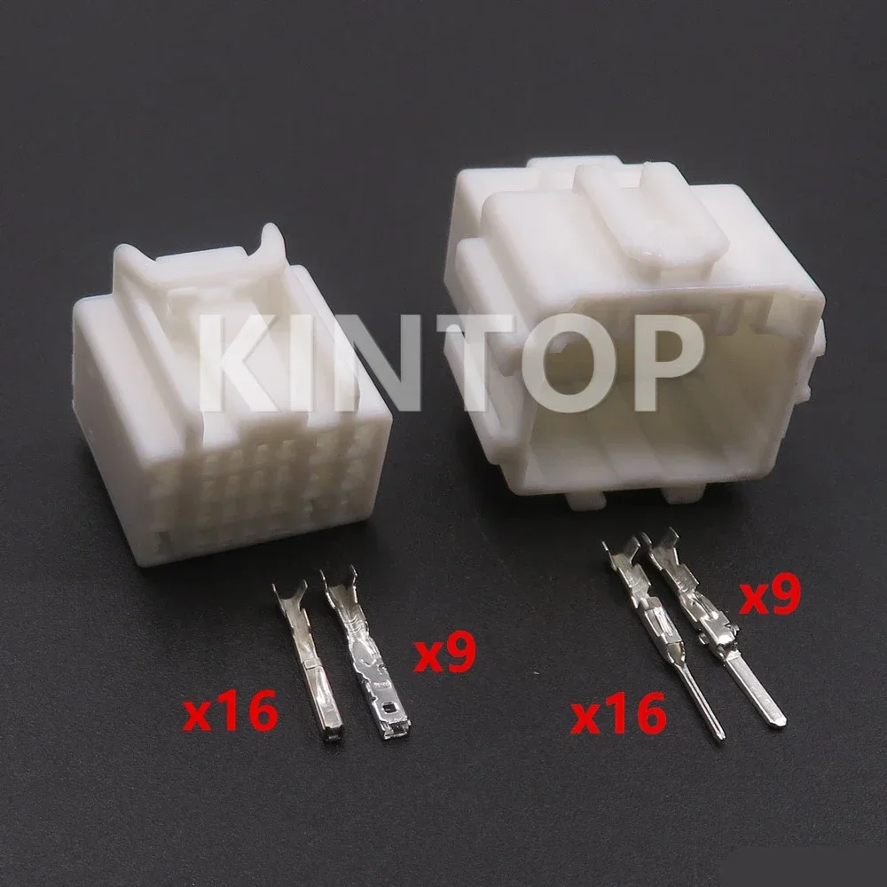 

1 Set 25 Pins AC Assembly Automobile Electric Socket Auto Modification Plug Parts 7286-8860 7287-8860 Car Connector Assembly