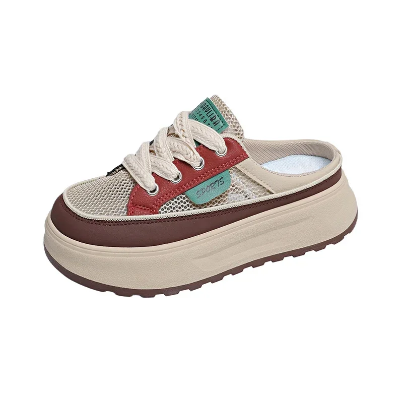 Dust Proof Ladies Flat Slippers Anti Slip Wipe Clean Easily for Indoor Rest Outdoor Leisure and Daily Casual Walking Wear