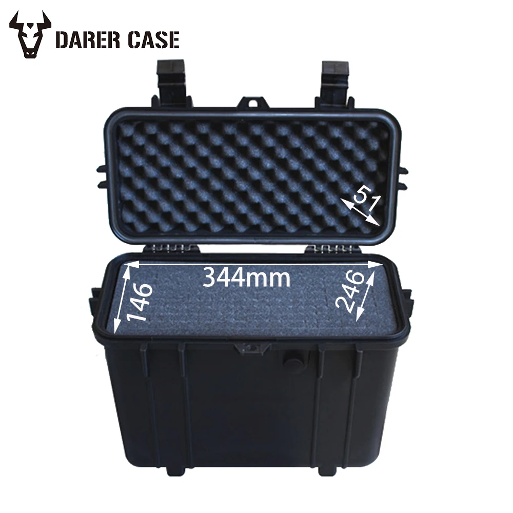 DPC078 IP67 Hard Case Plastic Heavy Duty Implantaat Plastic Container Box Tank