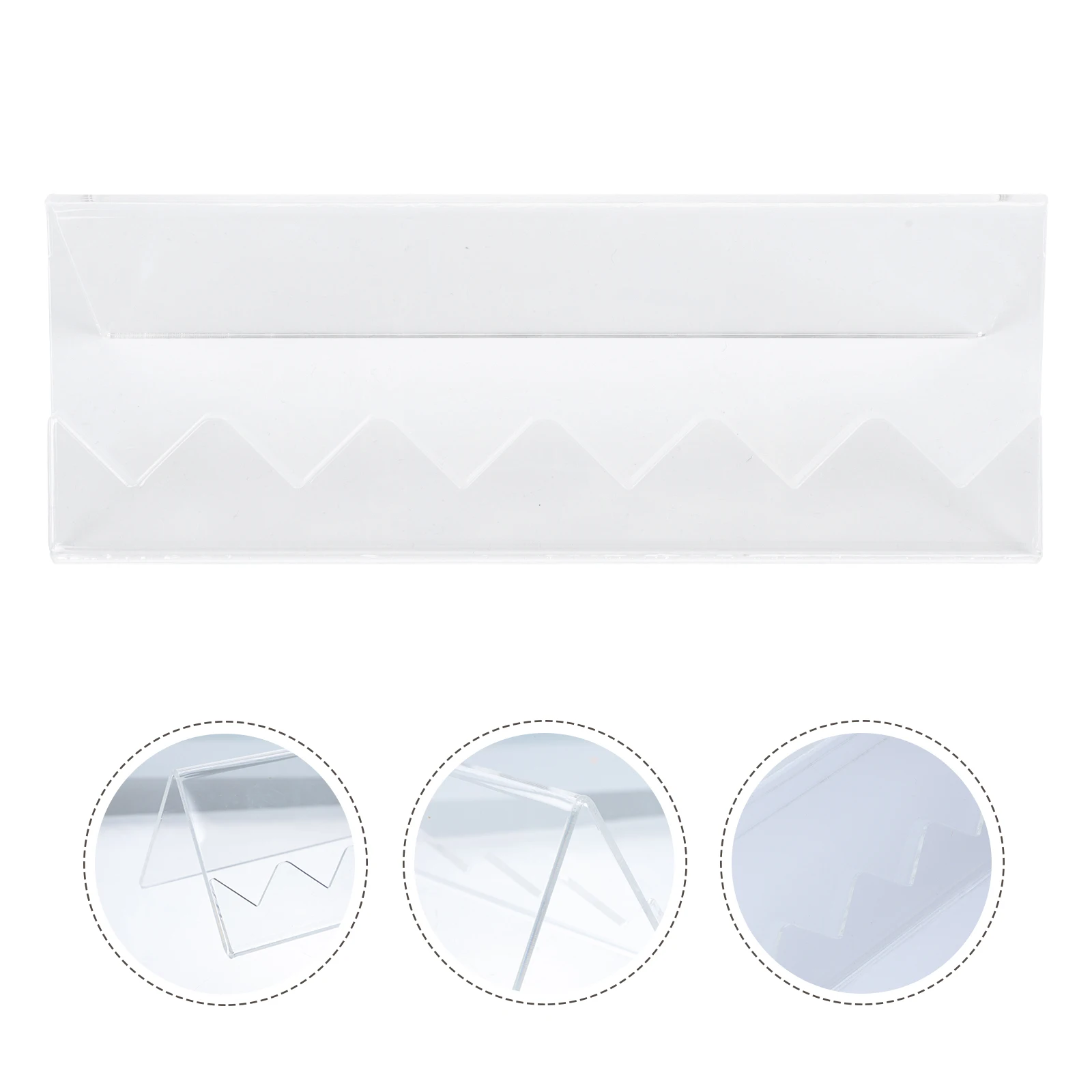 1pc Rack Transparent Acryl Display-ständer Für Home Desktop Lagerung Halter Sammlung Rack