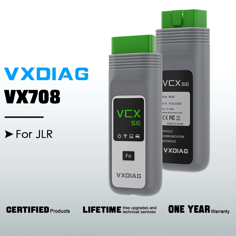 

VXDIAG VCX SE VX708 for JLR DOIP for Jaguar Land Rover Car OBD2 All System Diagnostic Tool Active Test J2534 Programming Coding