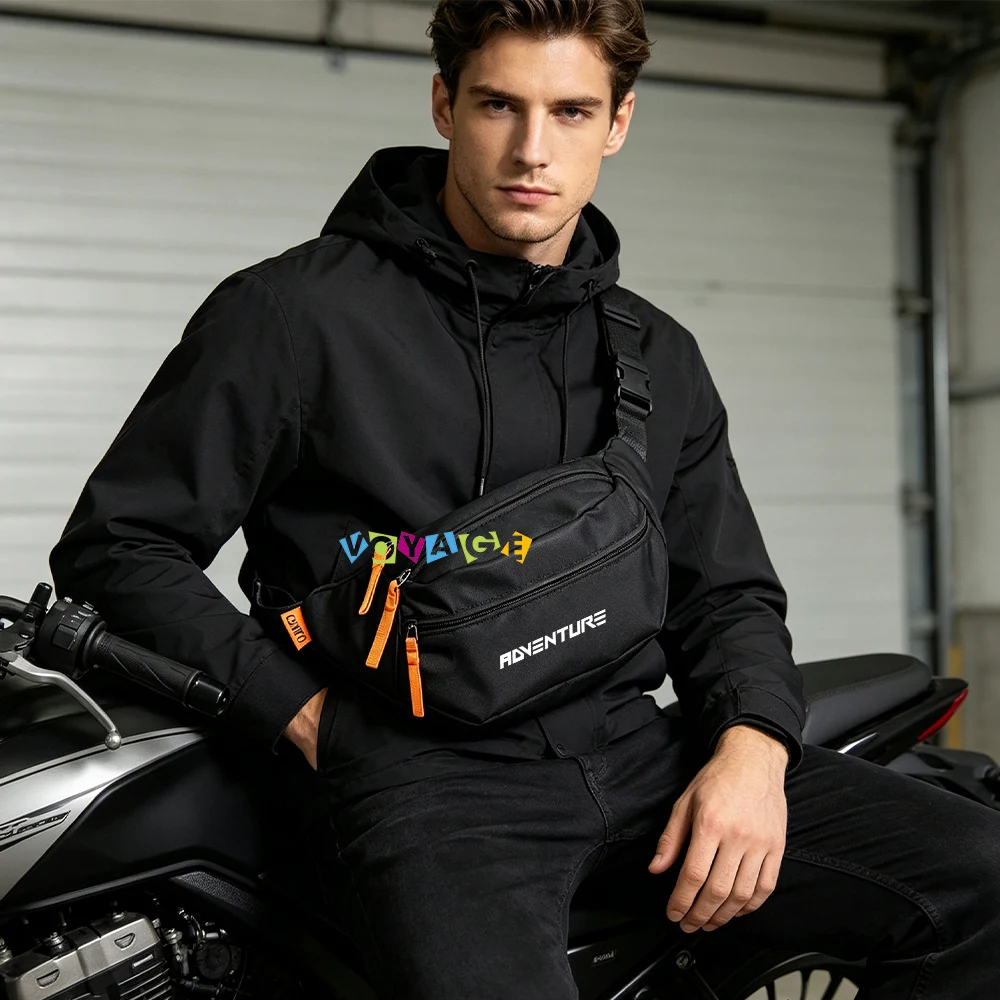 Multi‑Pocket Waist Bag For KTM 390 790 890 990 1090 1290 1390 Adventure ADV Commuting Waterproof Storage Fanny Pack Motocycle