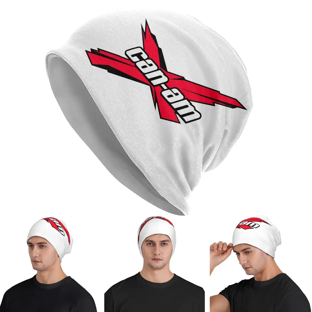 

BRP Can Am LOGO Skullies шапки шапки теплая осенне-зимняя уличная шапка вязаная шапка для взрослых унисекс