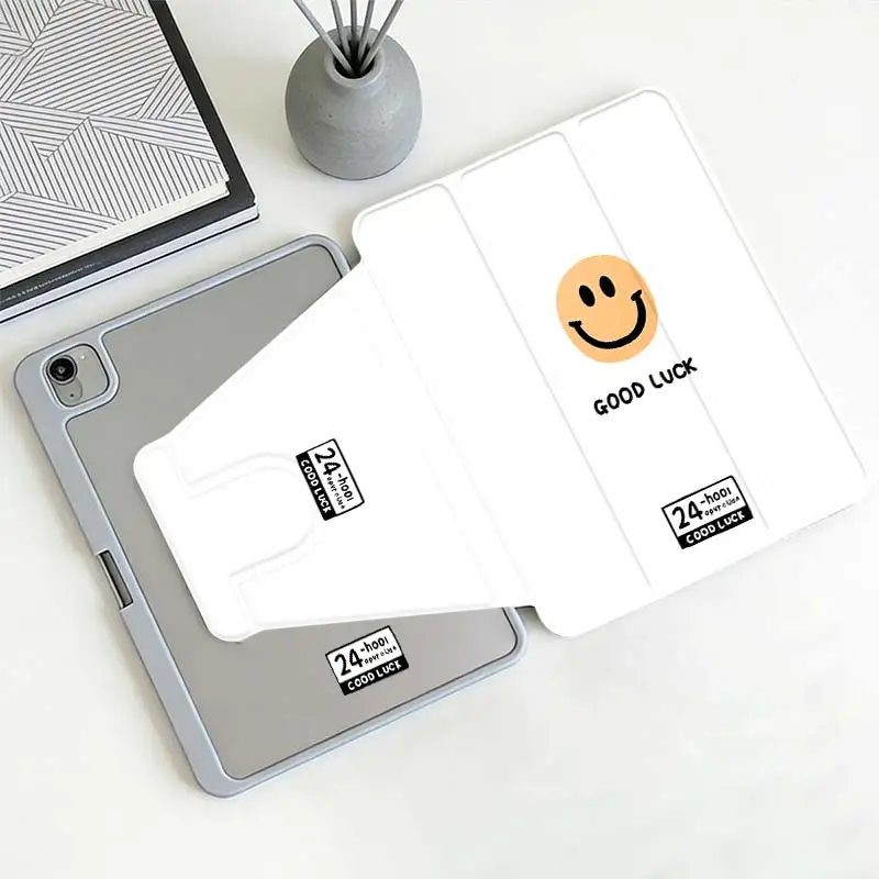 Tri-Fold 360° Rotation Smart Case For IPad Mini6 8.3 Pro 10.5 Pro11 iPad 10.2 7/8/9 4/5 10.9 10th iPad A16 2025 11 Air11/13