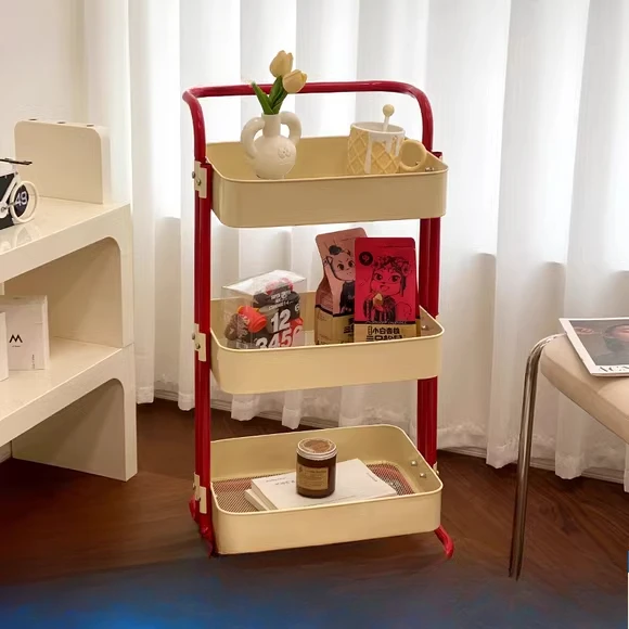 snack rack trolley multi-layer storage rack living room very narrow moving gap cabinet dining side crevice cabinet