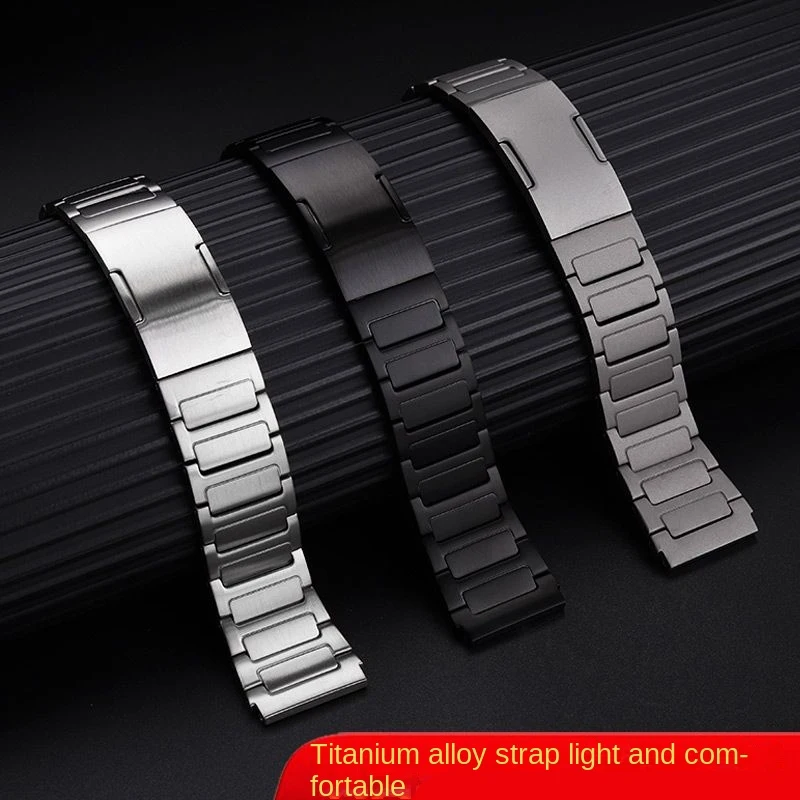 Zenith Watch DEFY 시리즈용 하이 퀄리티 시계 체인, 금속 티타늄 합금 시계 밴드, 스틸 스트랩 액세서리, 22mm, 95.9000.670