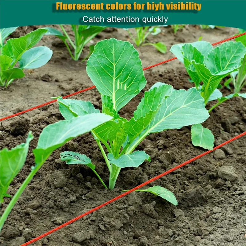 

A03F-Mason Line With Handle, 600 Ft Length Nylon Twine, 18 Braided Nylon String, Reloadable Line Reel For Gardening