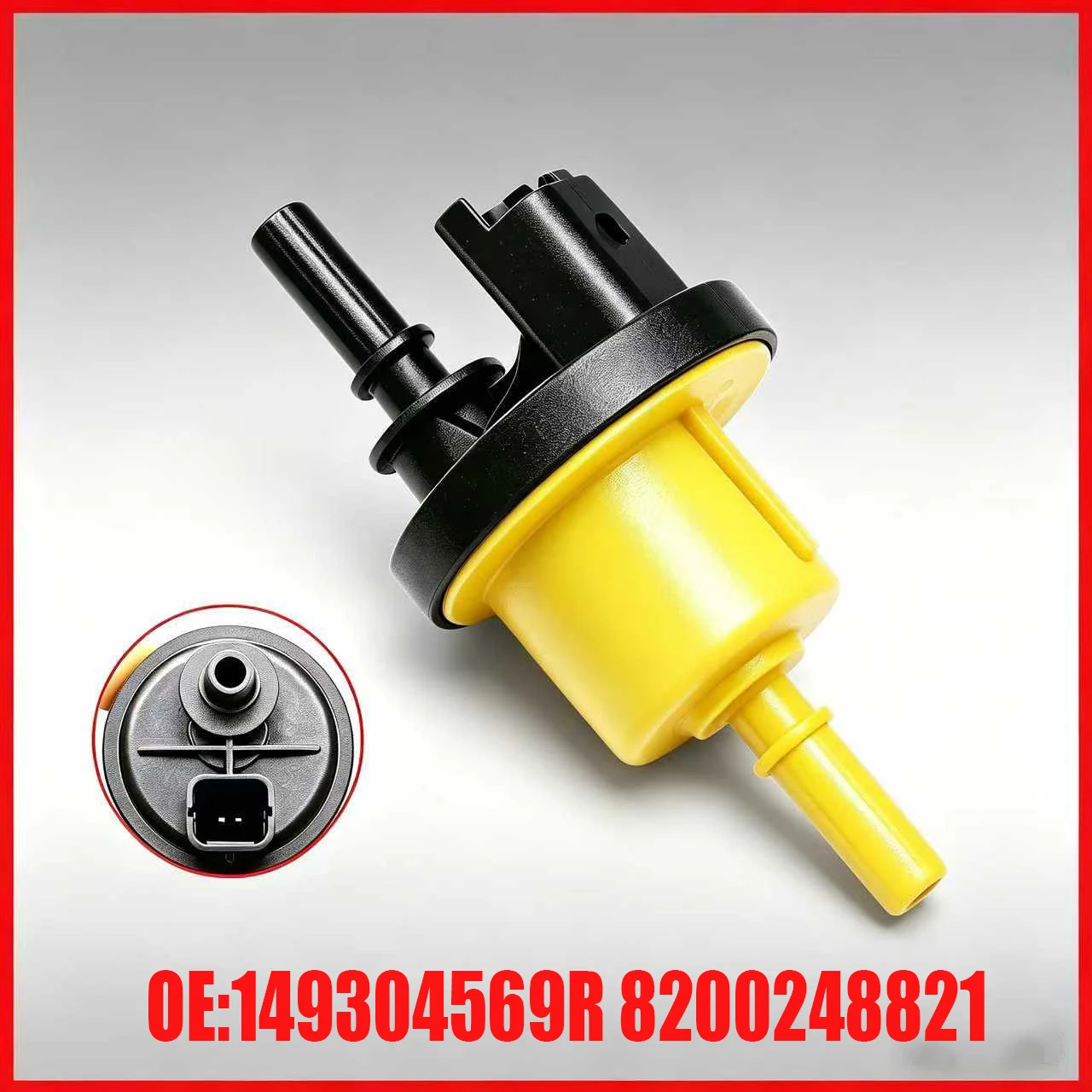 Válvula Solenoide de Purga del Canister de Vapor 149304569R 8200248821 para Renault Megane Clio Captur Twingo 6001543631 8200024427 8200660852