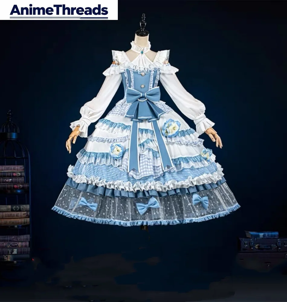 

Identity V Emma Woods Gardener Flower marriage Cosplay Costume Cos Game Anime Party Uniform Hallowen Play Role Clothes Clothing
