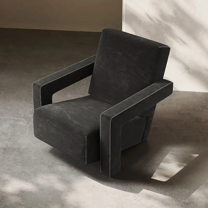 

Minimalist armchair, single sofa, geometric modern minimalist sofa