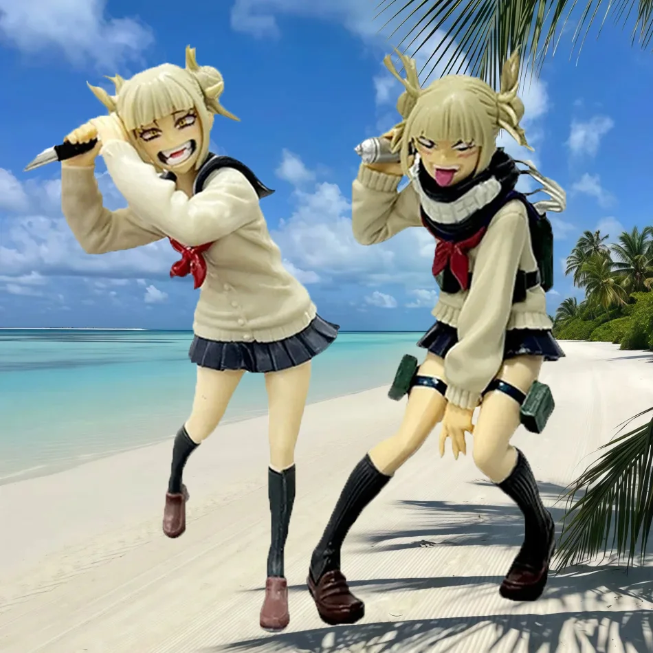 Neue 18cm Boku no Hero Academia Anime-Figur Toga Himiko Actionfigur All Might Figurine PVC Sammlermodell Puppe Spielzeug